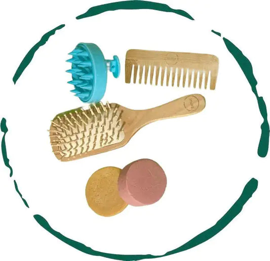 Paquet de soins capillaires. Paquet de 5.