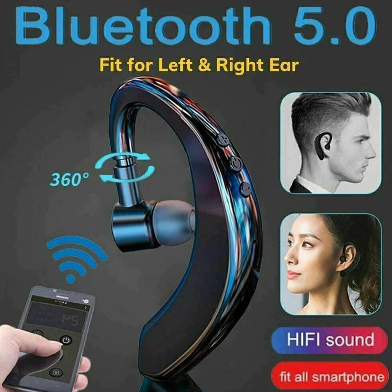 Casque d'écoute sans fil Bluetooth 5.0 Casque de conduite de camionneur Réduction du bruit