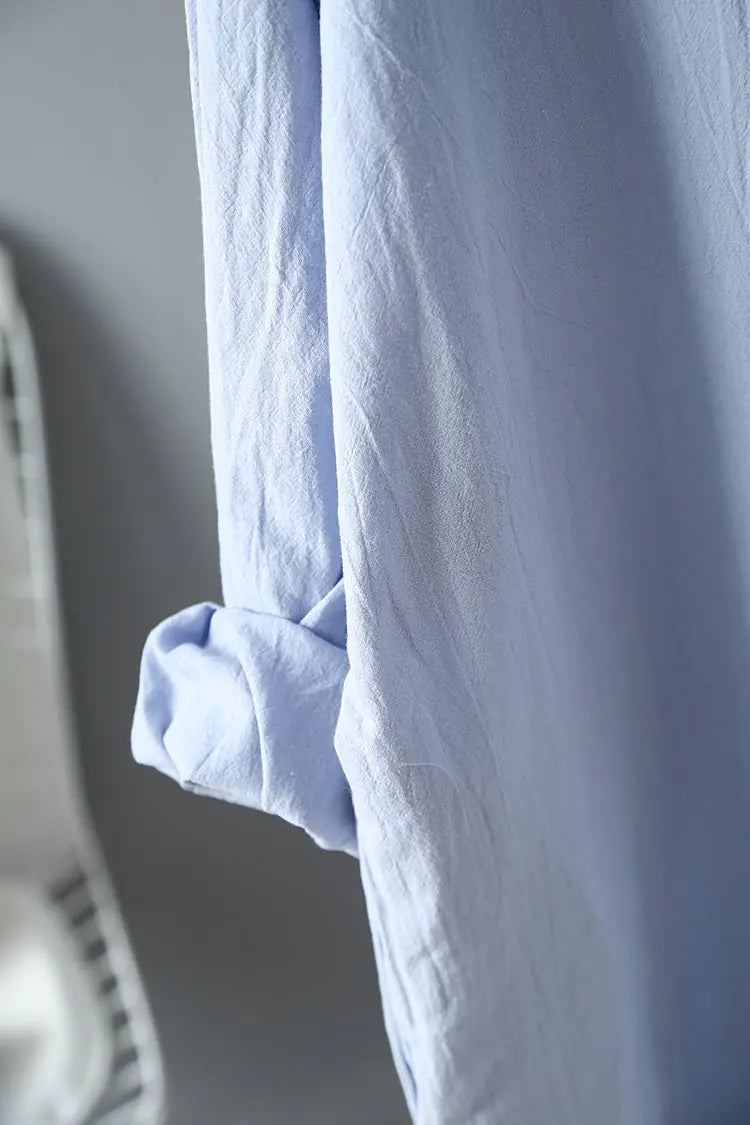 Robe chemise surdimensionnée