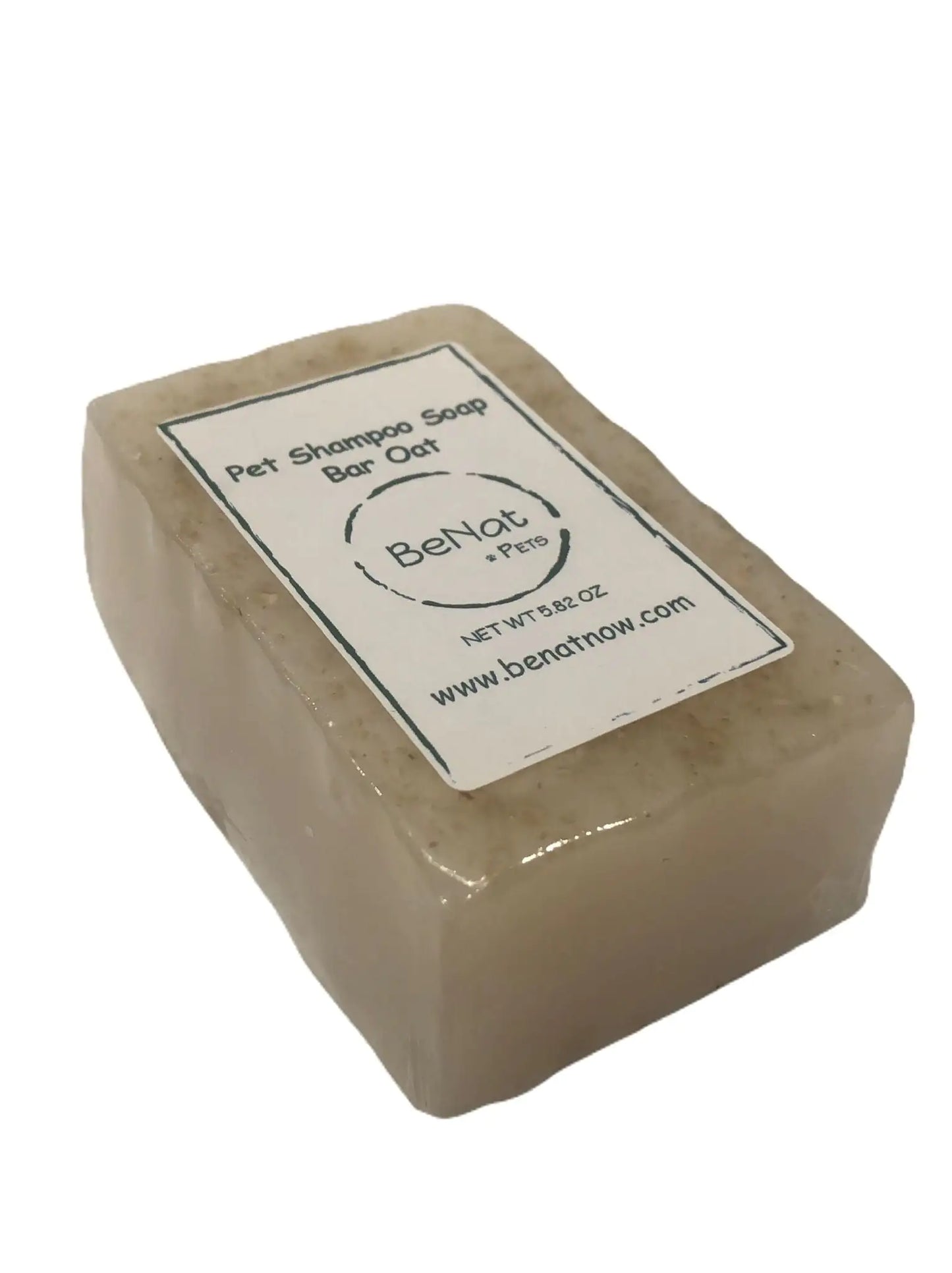 Animaux de compagnie BeNat. Barre de shampooing entièrement naturelle pour animaux de compagnie. Aavoine. 5.8 oz.