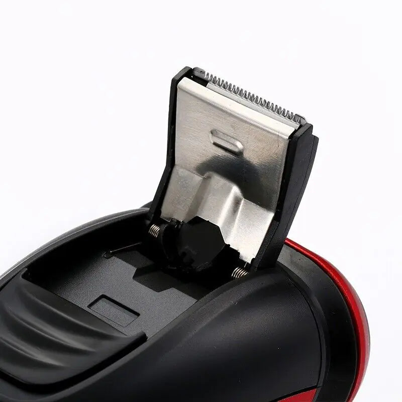 Rasoir rotatif étanche pour hommes Rasoir électrique Pop-Up Trimmer Wet Dry Wireless
