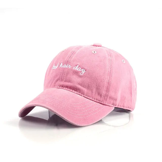 Chapeau de papa décontracté Snapback Letter