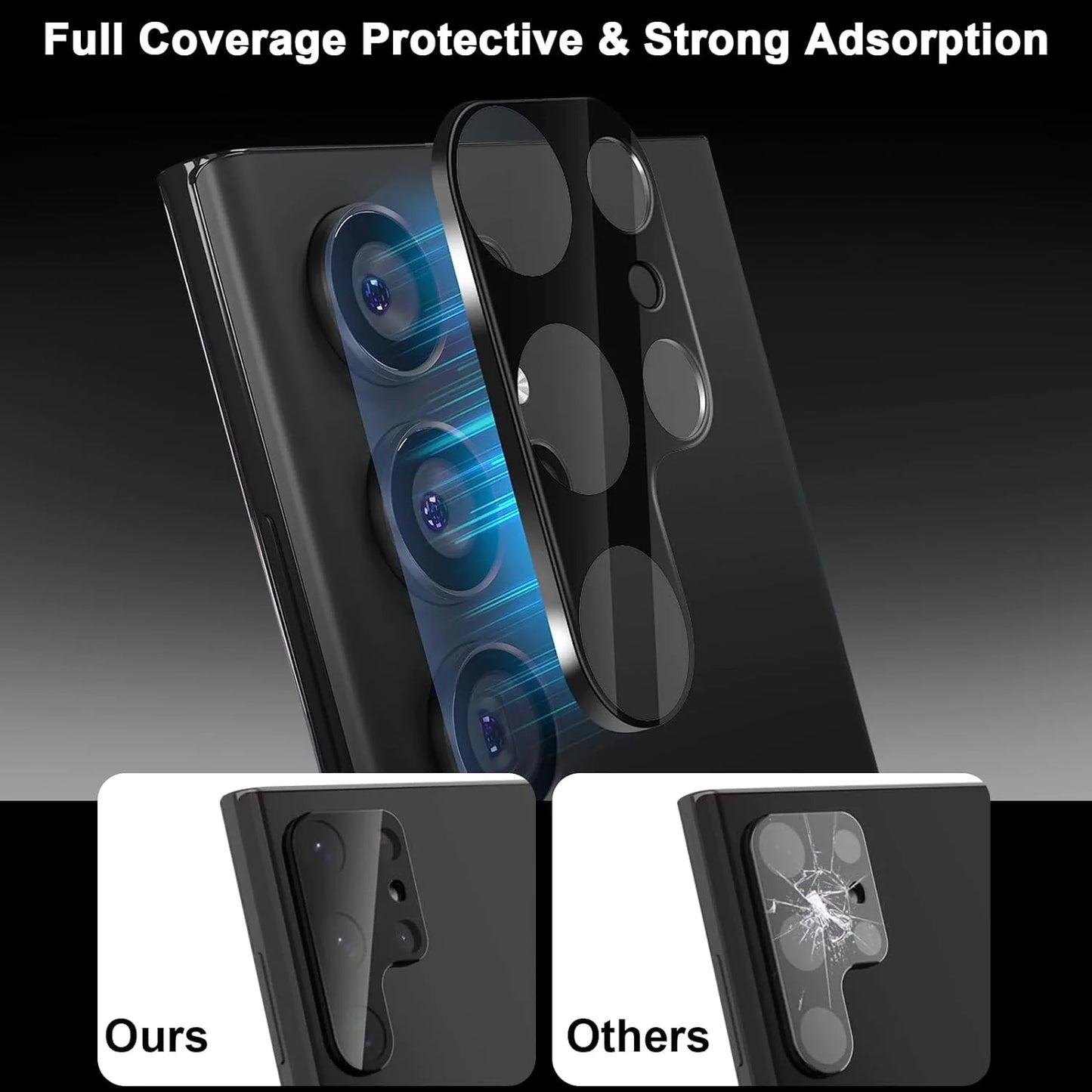 Protecteur D'écran En Verre Trempé Lens Hydrogel Pour Samsung S23 S22 Ultra Plus USA