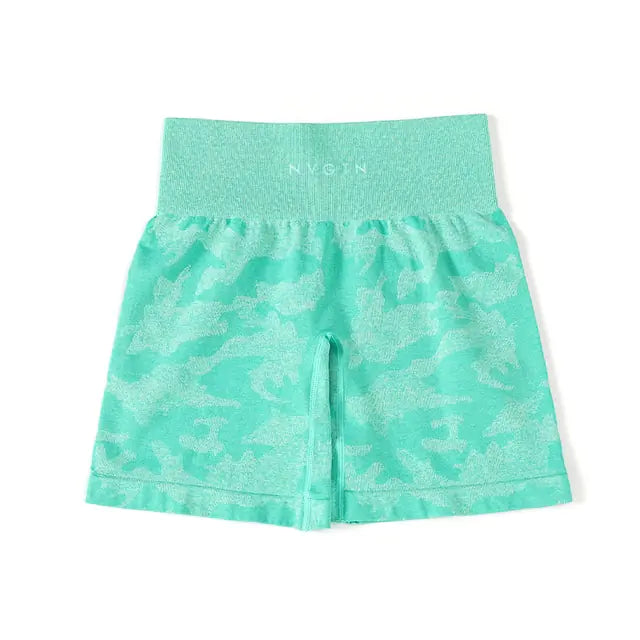 Short sans couture camouflage