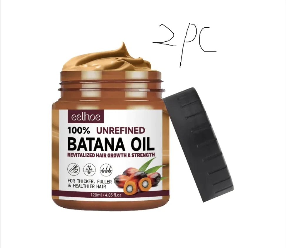 Revitalisant et masque capillaire à l'huile de Batana pour lisser, lisser et réparer les cheveux abîmés