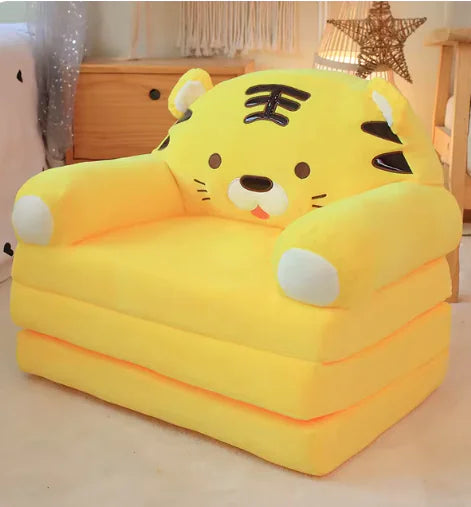 Canapé-lit d'animaux en peluche doux