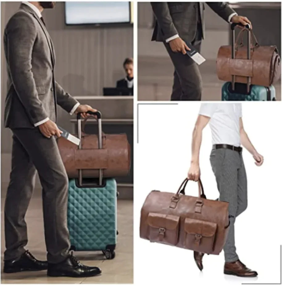 Sac à vêtements de voyage convertible et bagages à main
