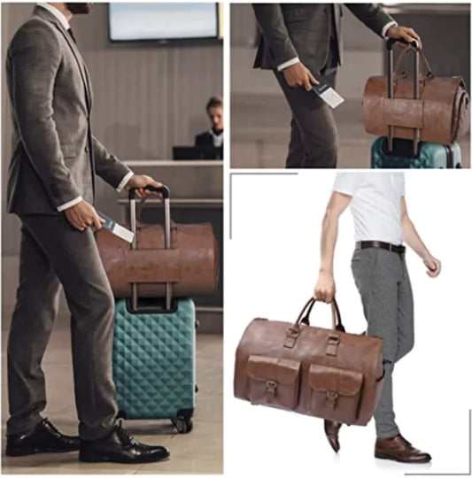Sac à vêtements de voyage convertible et bagages à main