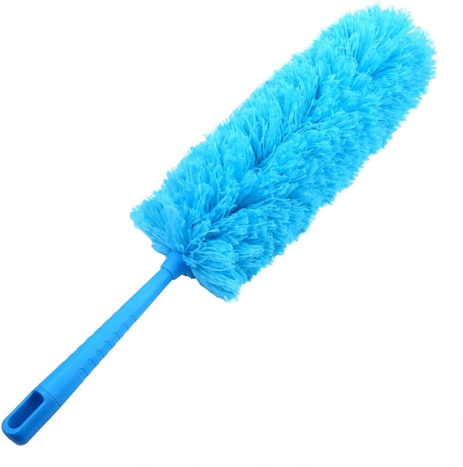 Brosse de nettoyage en microfibre Nettoyant pour poussière Poignée pliable Ventilateur de plafond souple