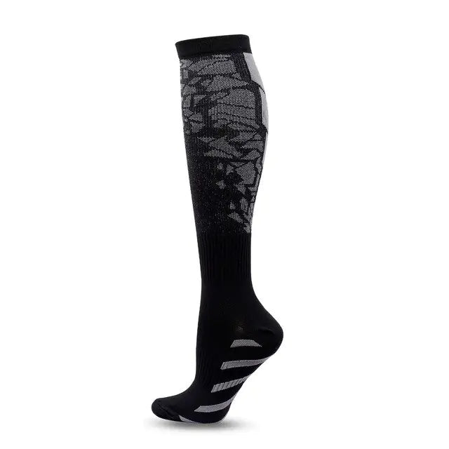 Chaussettes de récupération sportive à compression graduée