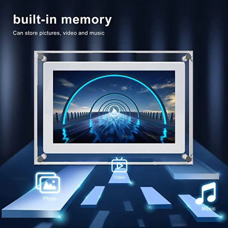 Cadre photo numérique acrylique