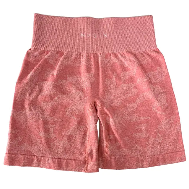 Short sans couture camouflage