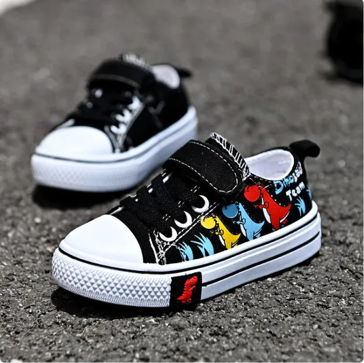 Chaussures en toile pour filles en bas âge