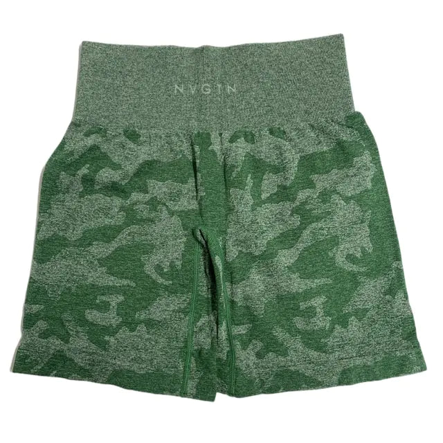 Short sans couture camouflage