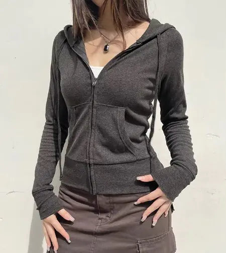 Sweat-shirt à capuche avec poches