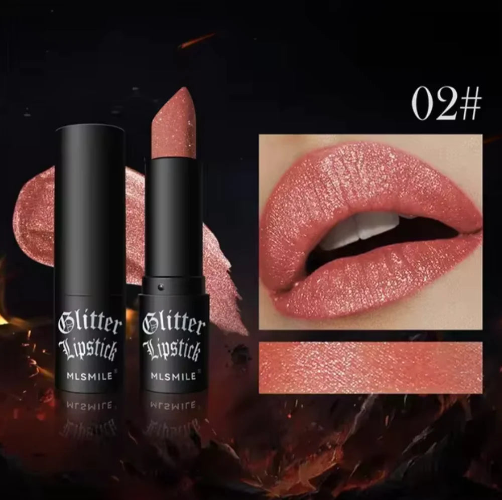 Glitter Luxe : Collection de rouges à lèvres imperméables à l'humidité de 7 couleurs