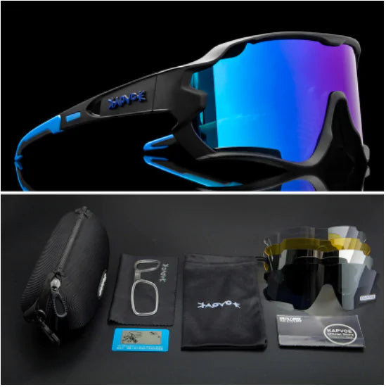 Lunettes de cyclisme polarisées
