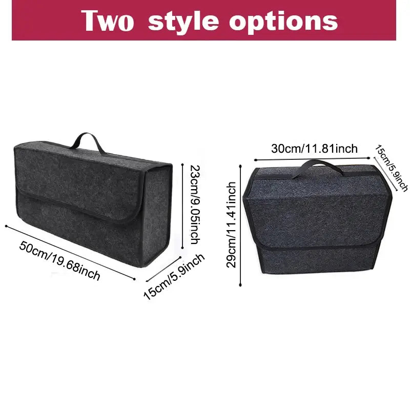Organisateur de coffre de voiture de sac