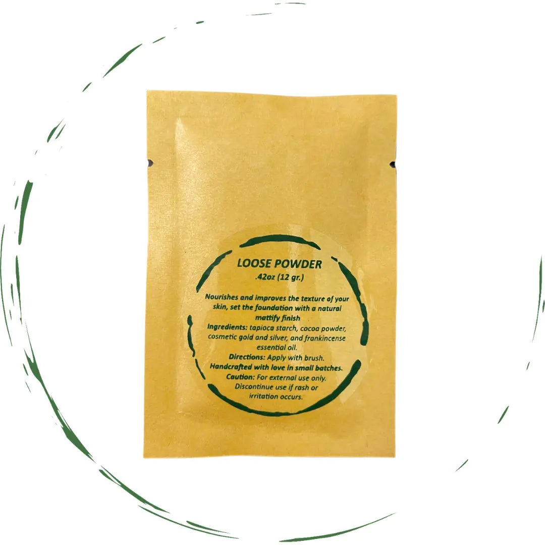 Ensemble de poudres en vrac translucides