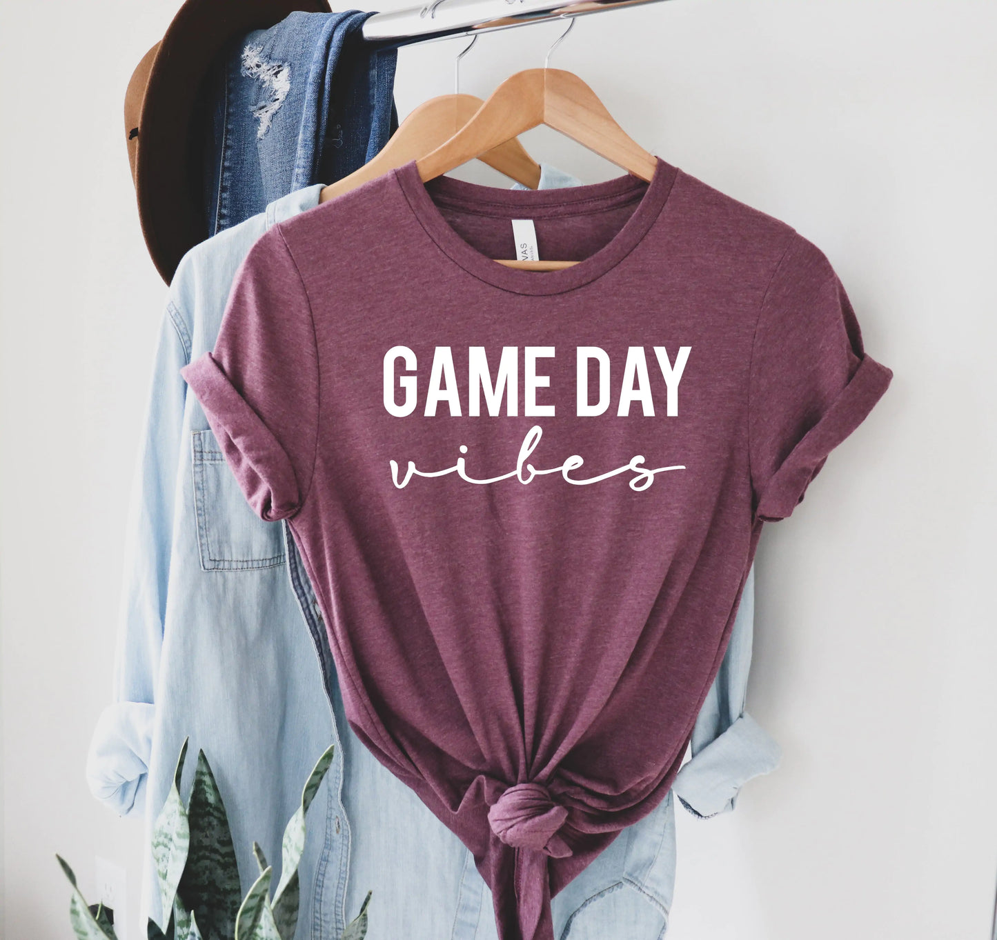 Chemise de football du jour du match, chemise du jour du match, tenue des vibrations du jour du match