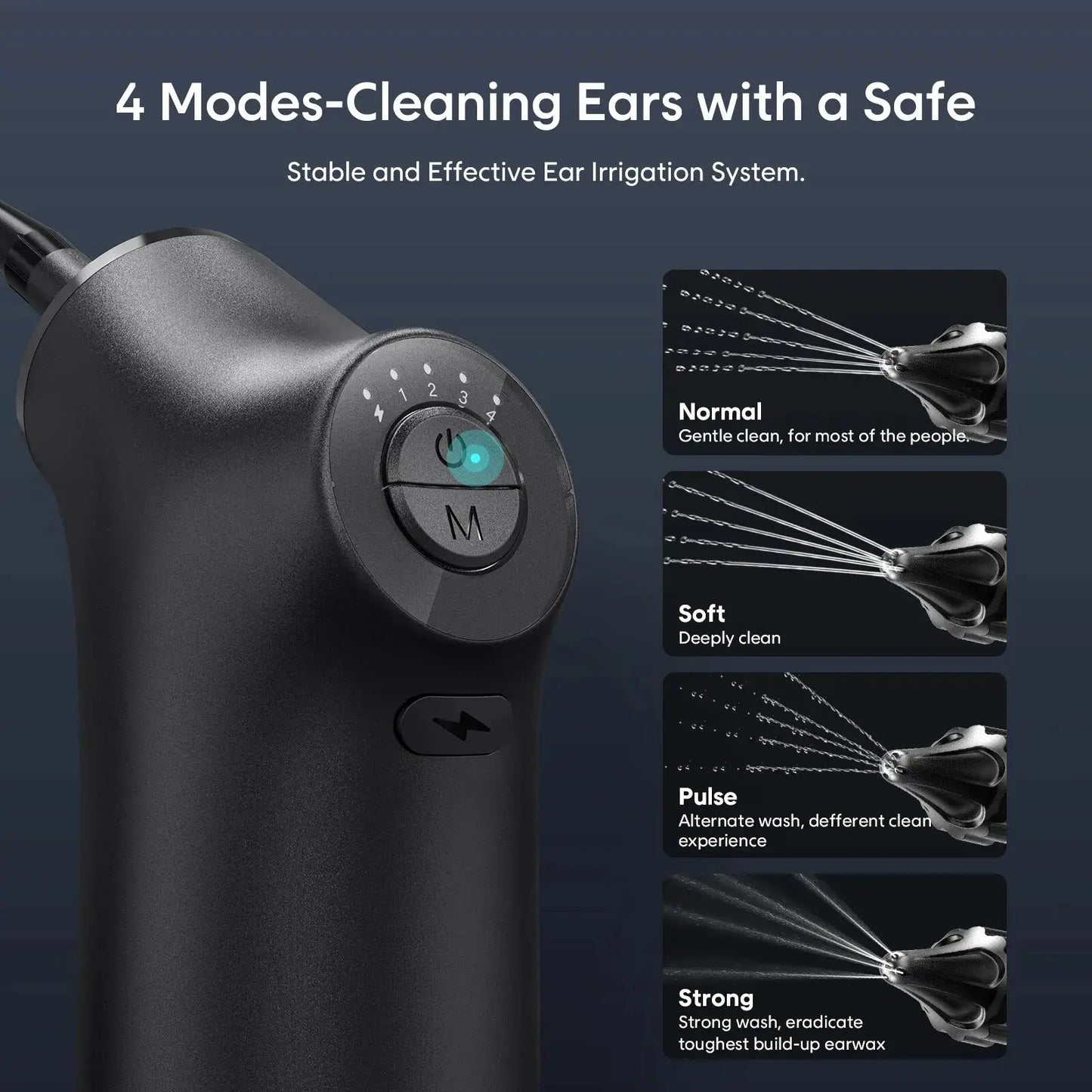 Nettoyant pour oreilles électrique