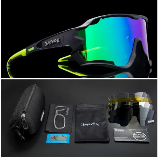 Lunettes de cyclisme polarisées