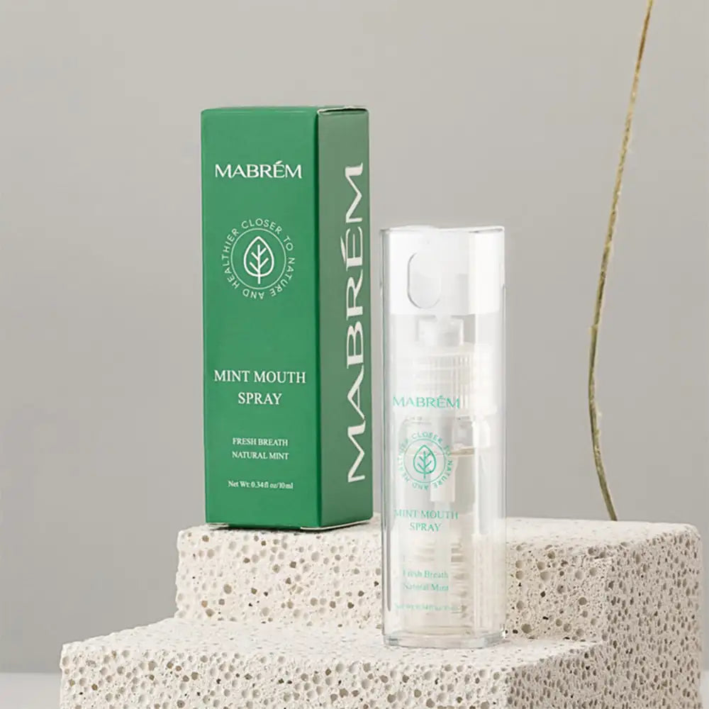 Spray oral à la menthe naturelle : Rafraîchit l'haleine