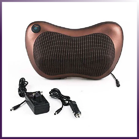 Oreiller de massage du dos et du cou avec chauffage