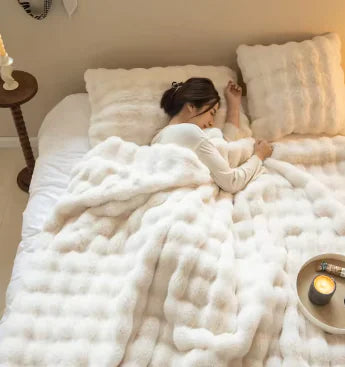 Couverture en peluche épaisse