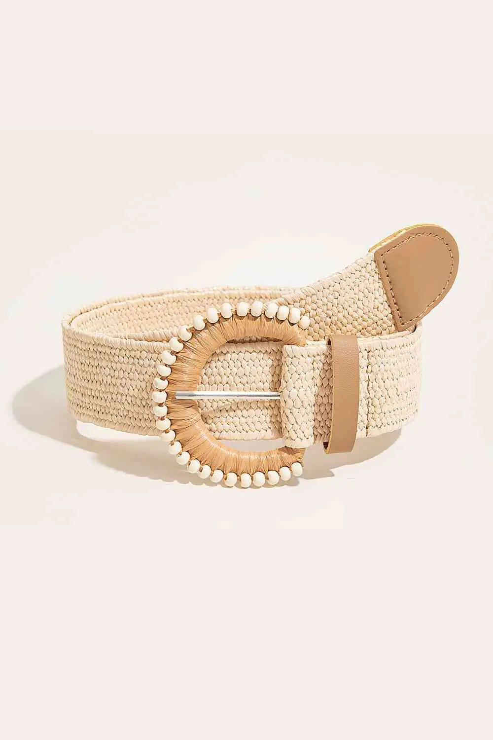Ceinture de tresse de perles-