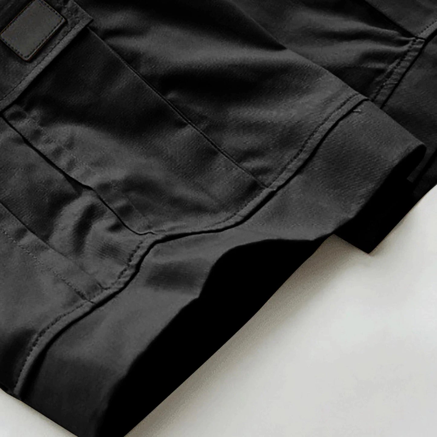 Hommes Casual Chino Cargo Shorts Taille élastique Cordon de serrage 6 poches Pantalon d'été
