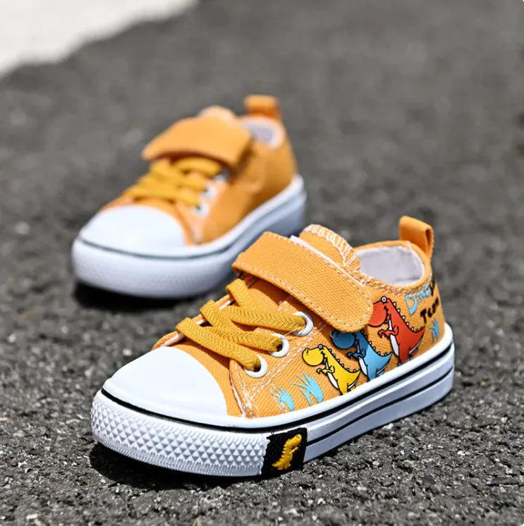 Chaussures en toile pour filles en bas âge