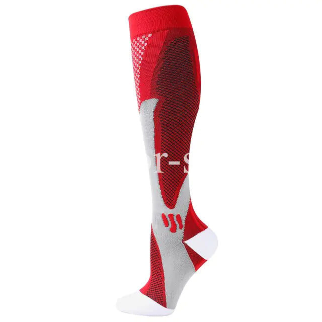 Chaussettes de récupération sportive à compression graduée