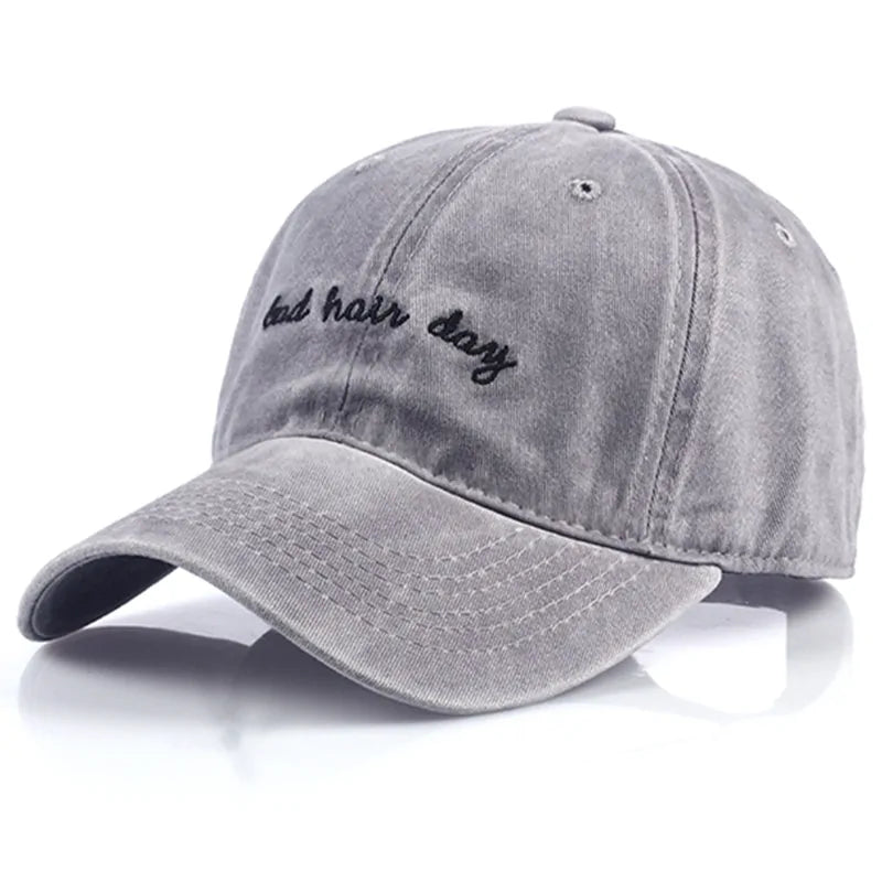 Chapeau de papa décontracté Snapback Letter