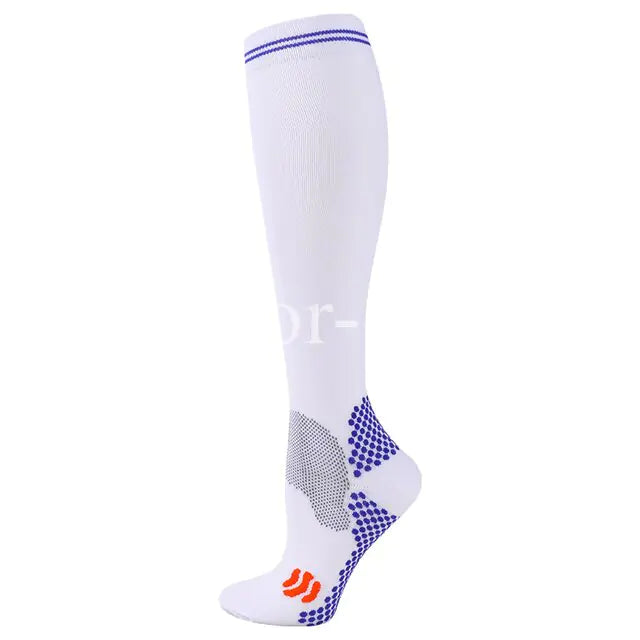 Chaussettes de récupération sportive à compression graduée