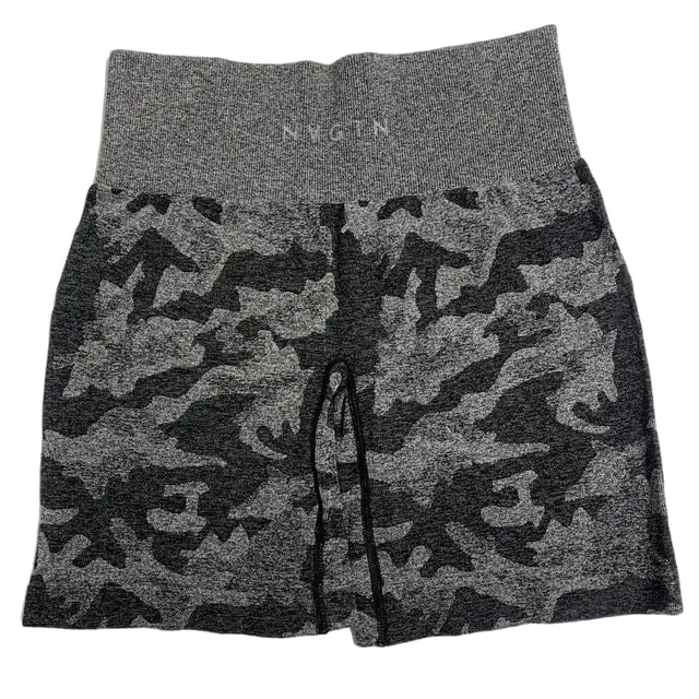 Short sans couture camouflage