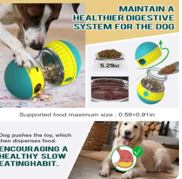 Gobelet de jouets pour chiens Nourriture qui fuit
