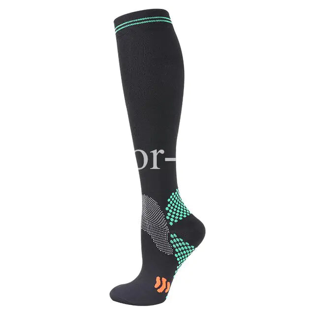 Chaussettes de récupération sportive à compression graduée
