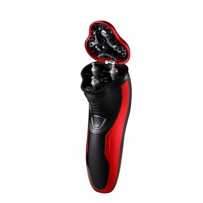 Rasoir rotatif étanche pour hommes Rasoir électrique Pop-Up Trimmer Wet Dry Wireless