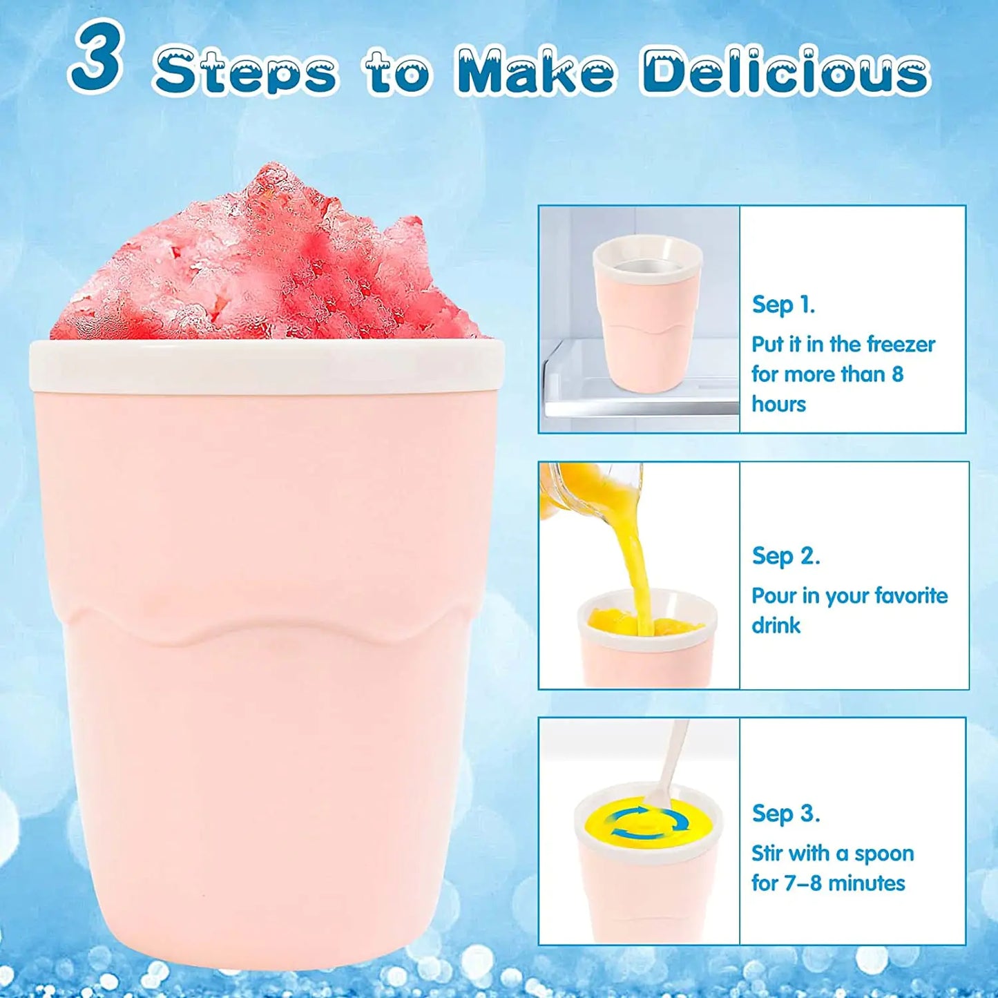 Fabricant de smoothies glacés : Congélation rapide