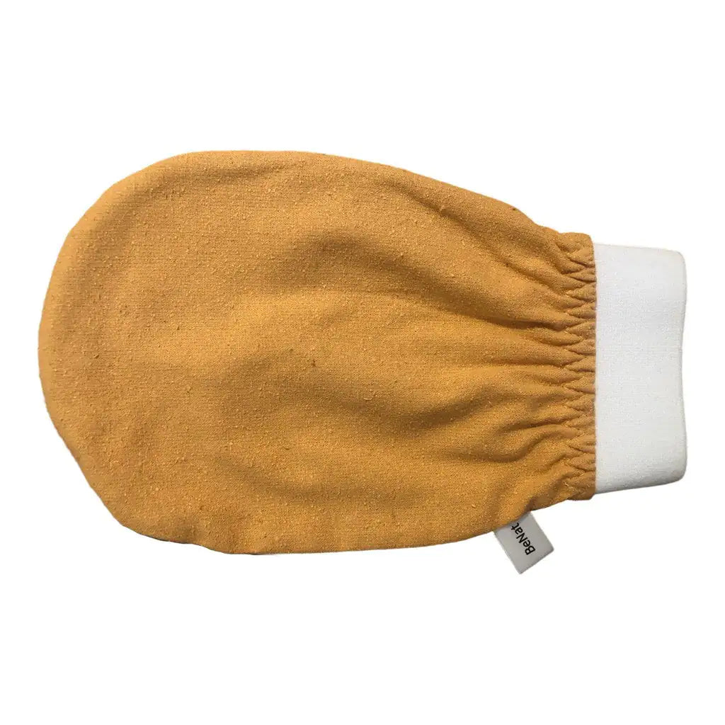 Gants de bain exfoliants en soie
