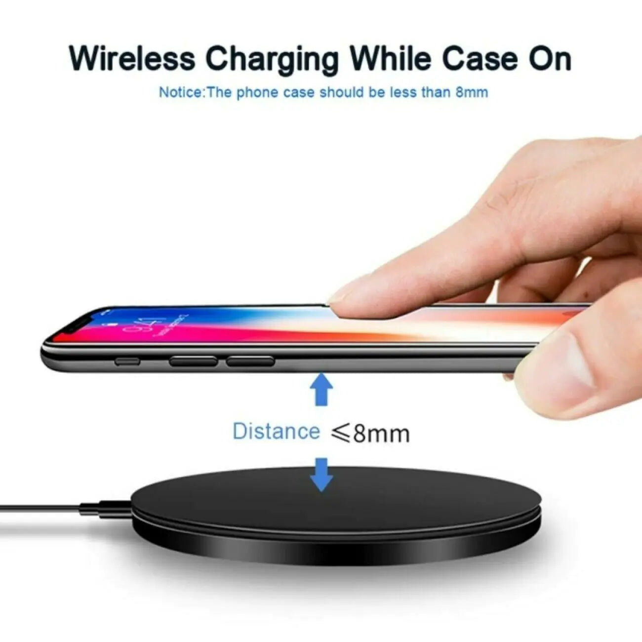 Chargeur sans fil de 20 W Chargeur rapide pour Samsung iPhone XS Max X XR 12 13 Pro