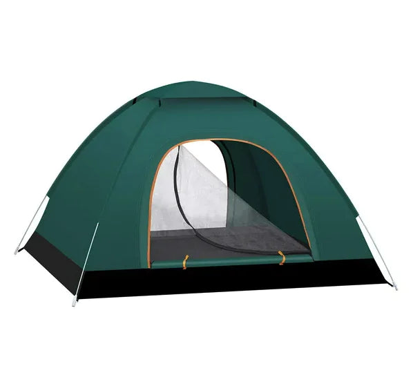 Tente Pop Up Tente De Camping Pour 2-3 Personnes Abri De Randonnée Étanche À L'auvent Pour L'extérieur