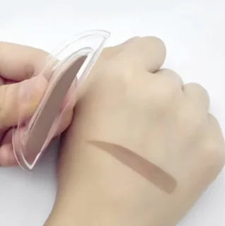 Teinte de tampon en poudre pour sourcils