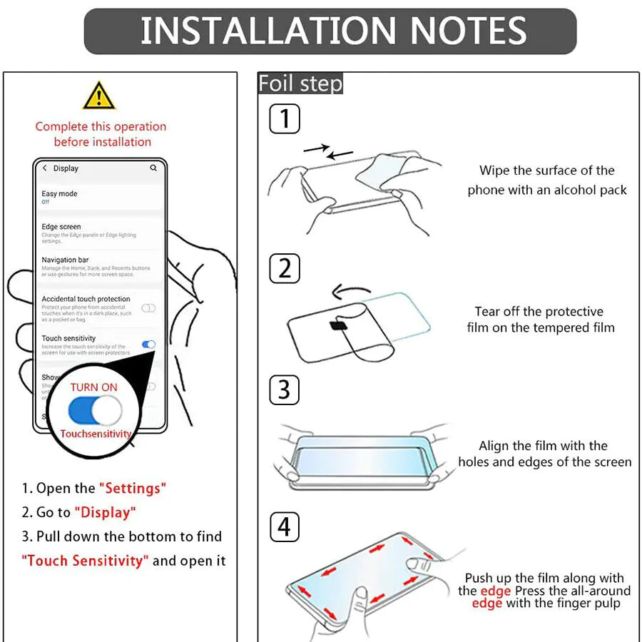Protection d'écran en verre trempé pour Samsung Galaxy S23 S22 Ultra Plus