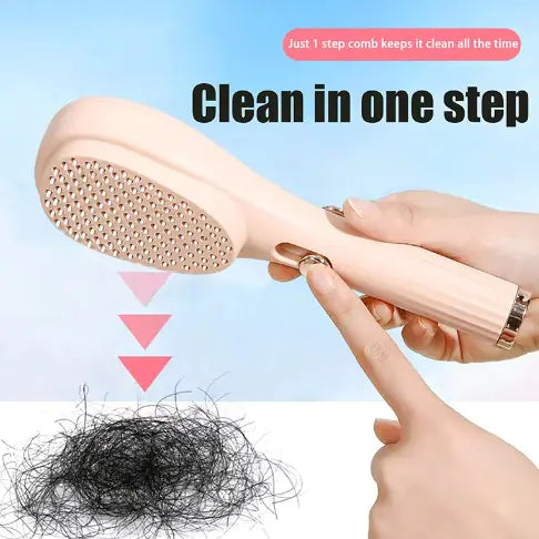 Peigne autonettoyant