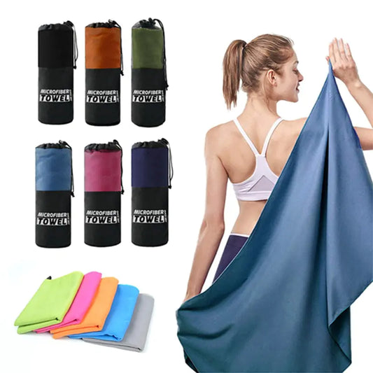 Serviette en microfibre de sport : absorbant à séchage rapide