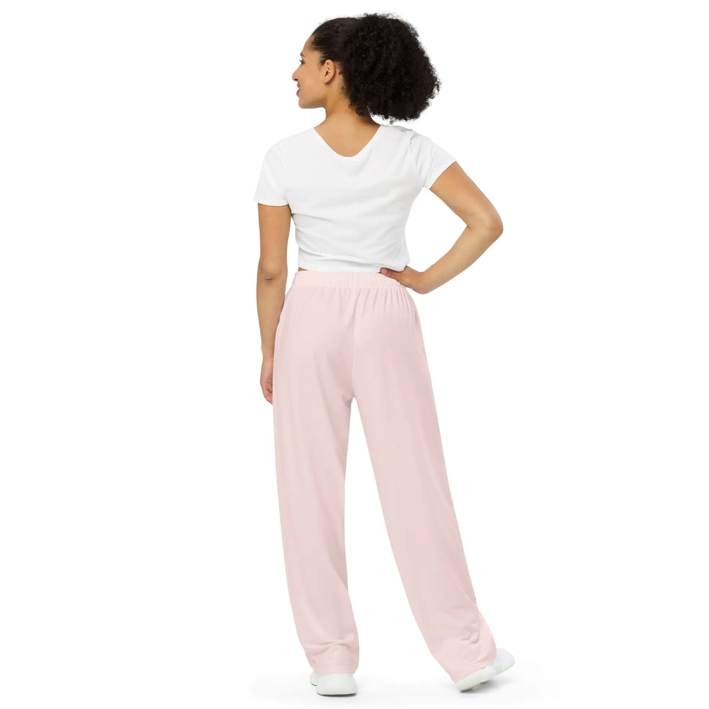 Pantalon de salon rose pour femmes