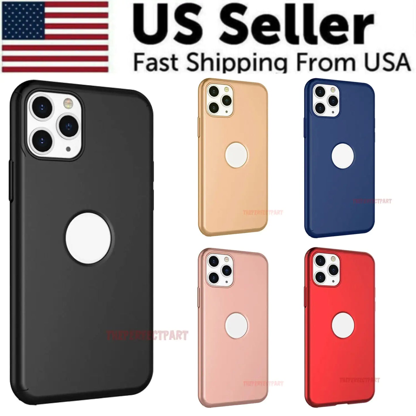 Pour iPhone 11 12 Pro Max Mini Ultra Thin Case Matte Hard Shockproof Slim Cover
