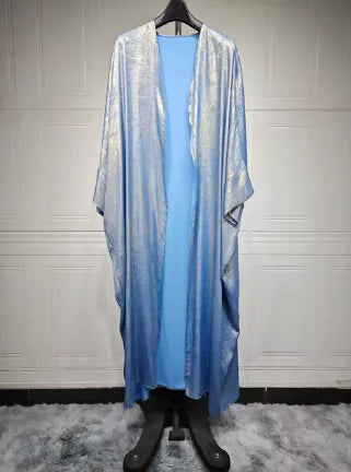 Open Kimono Abaya - Manches courtes